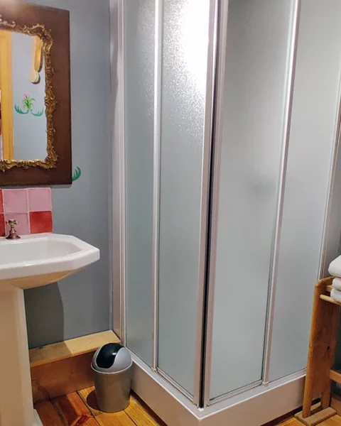 Espace toilettes - Chambre Tourte - Le Francillon